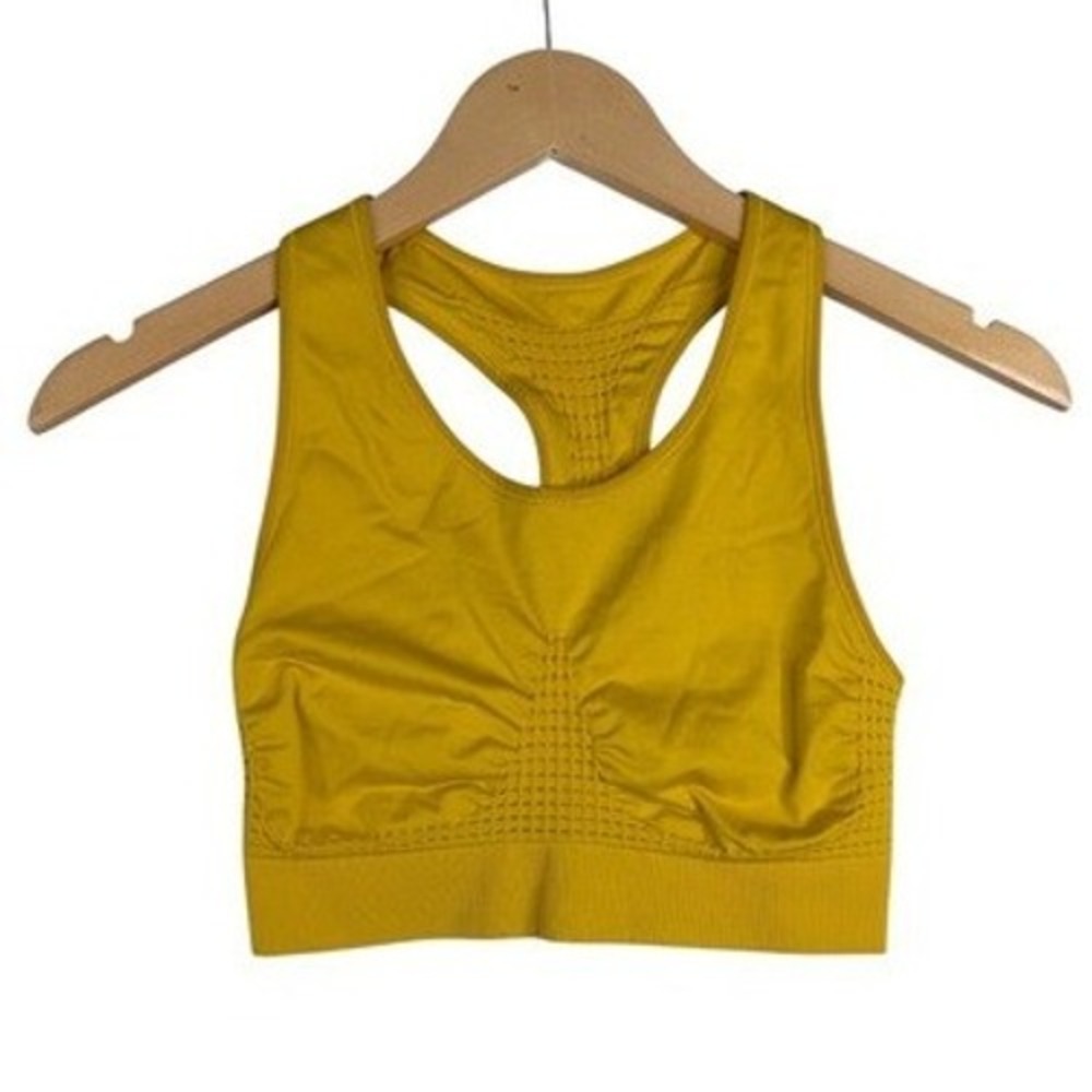 Sweaty Betty Stamina Yoga Sports Bra Yellow Size Medium‎